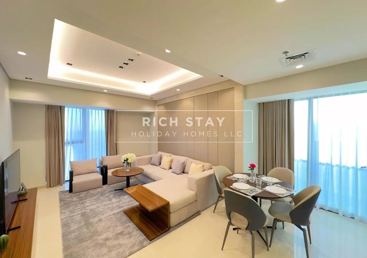 Sleek 2Br In Nobles, Business Bay Lägenhet Dubai 0*,
